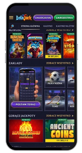 LolaJack Casino  s'inscrire